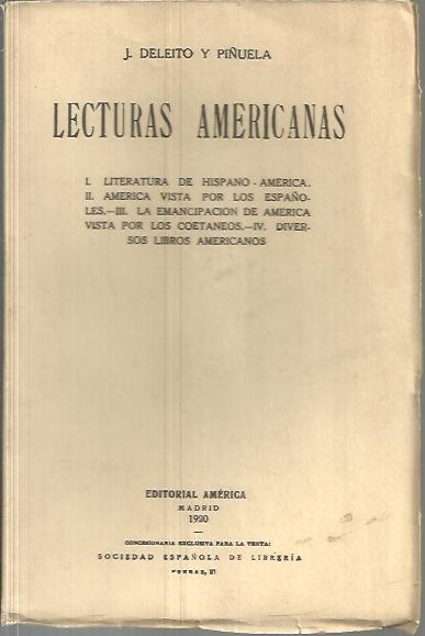 LECTURAS AMERICANAS.