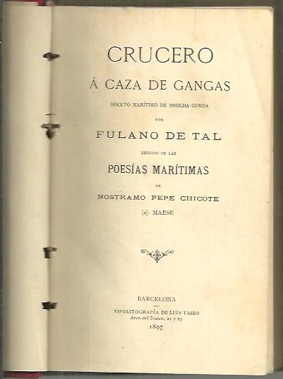 CRUCERO A CAZA DE GANGAS.