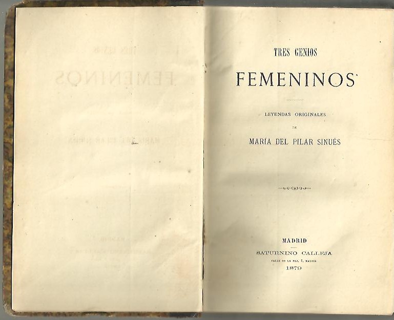 TRES GENIOS FEMENINOS.