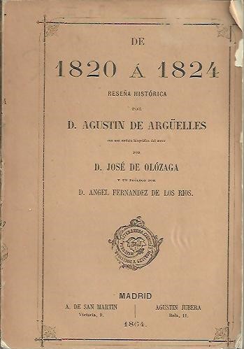 DE 1820 A 1824, RESE�A HISTORICA.