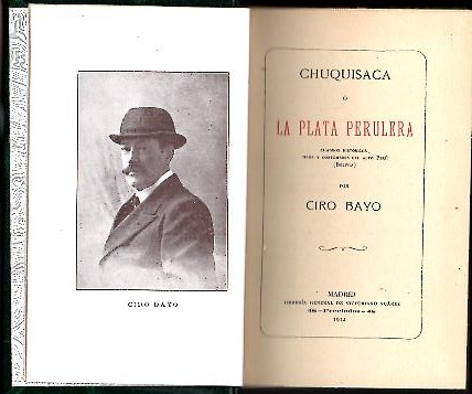 CHUQUISACA O LA PLATA PERULERA. ROMANCERILLO DEL PLATA. LAZARILLO ESPA�OL.