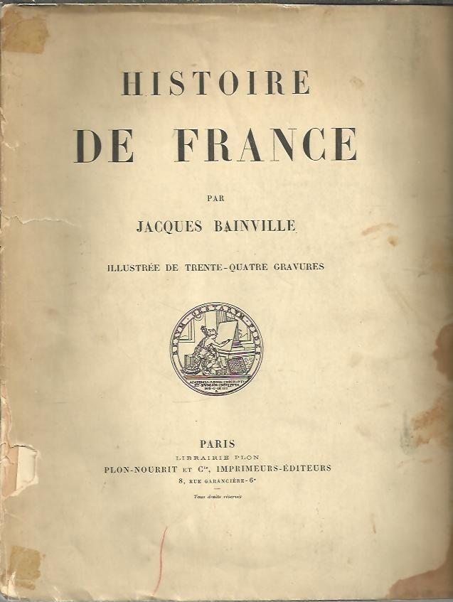 HISTOIRE DE FRANCE.