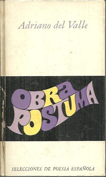 OBRA POSTUMA.
