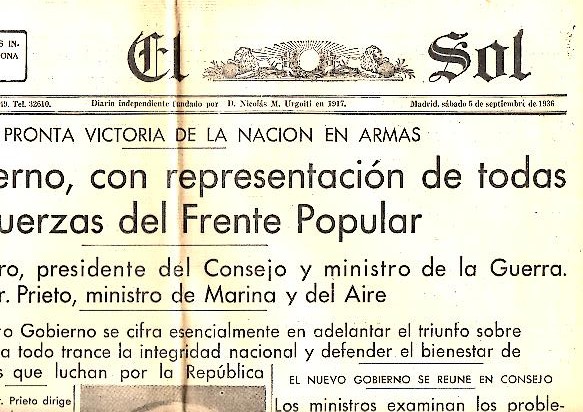 EL SOL. AO XX. N. 5941. 5-SEPTIEMBRE-1936.