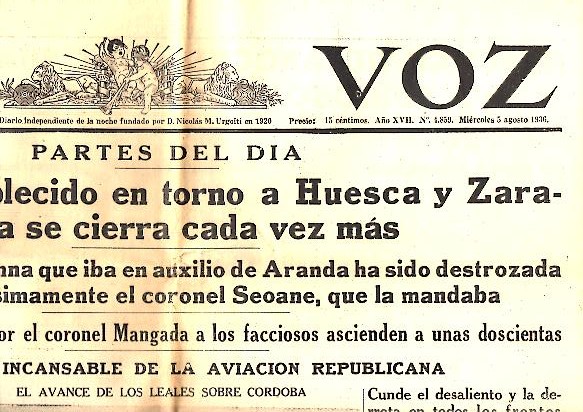 LA VOZ. A�O XVII. N.4859. 5-AGOSTO-1936.