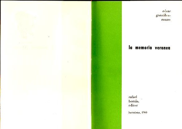LA MEMORIA VERANEA.