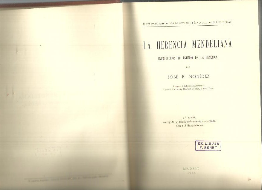 LA HERENCIA MENDELIANA. INTRODUCCION AL ESTUDIO DE LA GENETICA.