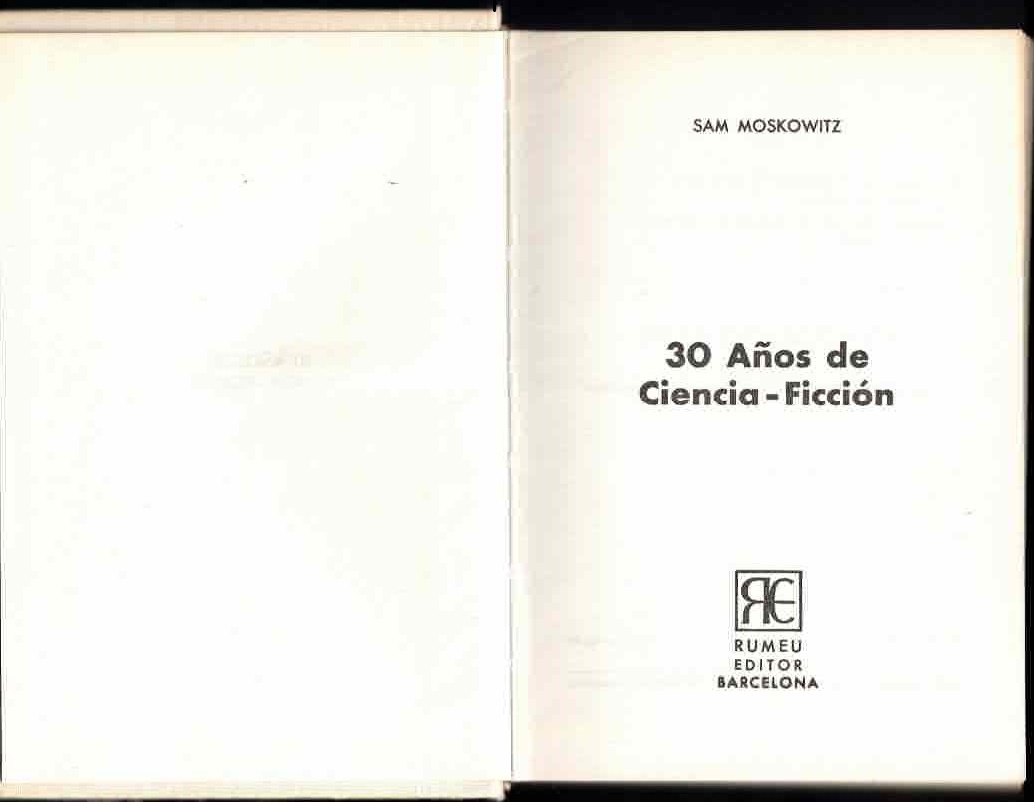 30 A�OS DE CIENCIA-FICCION.