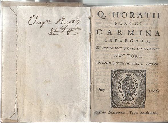 CARMINA EXPURGATA, ET ACCURATIS NOTIS ILLUSTRATA.