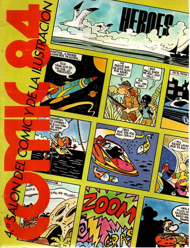 COMIC 84. 4 SALON DEL COMIC Y DE LA ILUSTRACION.