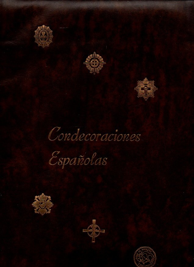 CONDECORACIONES ESPA�OLAS. ORDENES, CRUCES Y MEDALLAS CIVILES, MILITARES Y NOBILIARIAS.